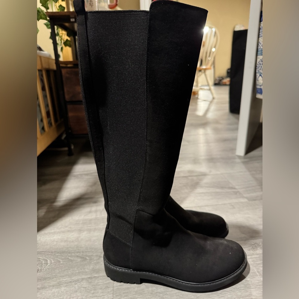 Esprit Black Knee-High Boots